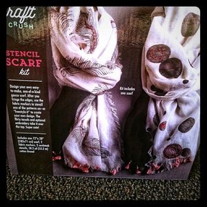 Women's Scarf Stenciling Kit BNIB $20